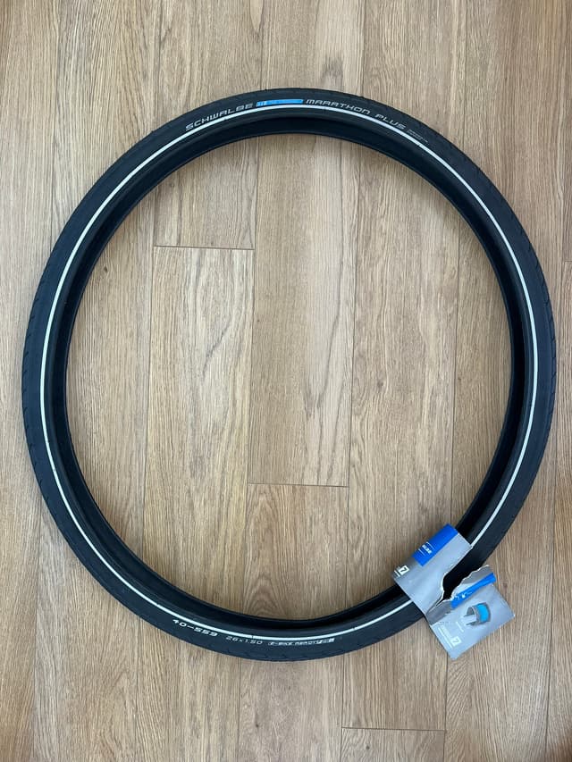 26" X 1.50" Schwalbe Marathon Plus SmartGuard Tyre (11100761) / e-bike ready ***BRAND NEW / NEVER USED***