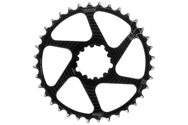 Superstar Components Raptor 36T Chainring - Boost - SRAM 3 Bolt DM - Black - Narrow Wide