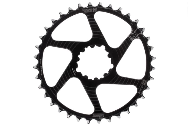 Superstar Components Raptor 36T Chainring - Boost - SRAM 3 Bolt DM - Black - Narrow Wide